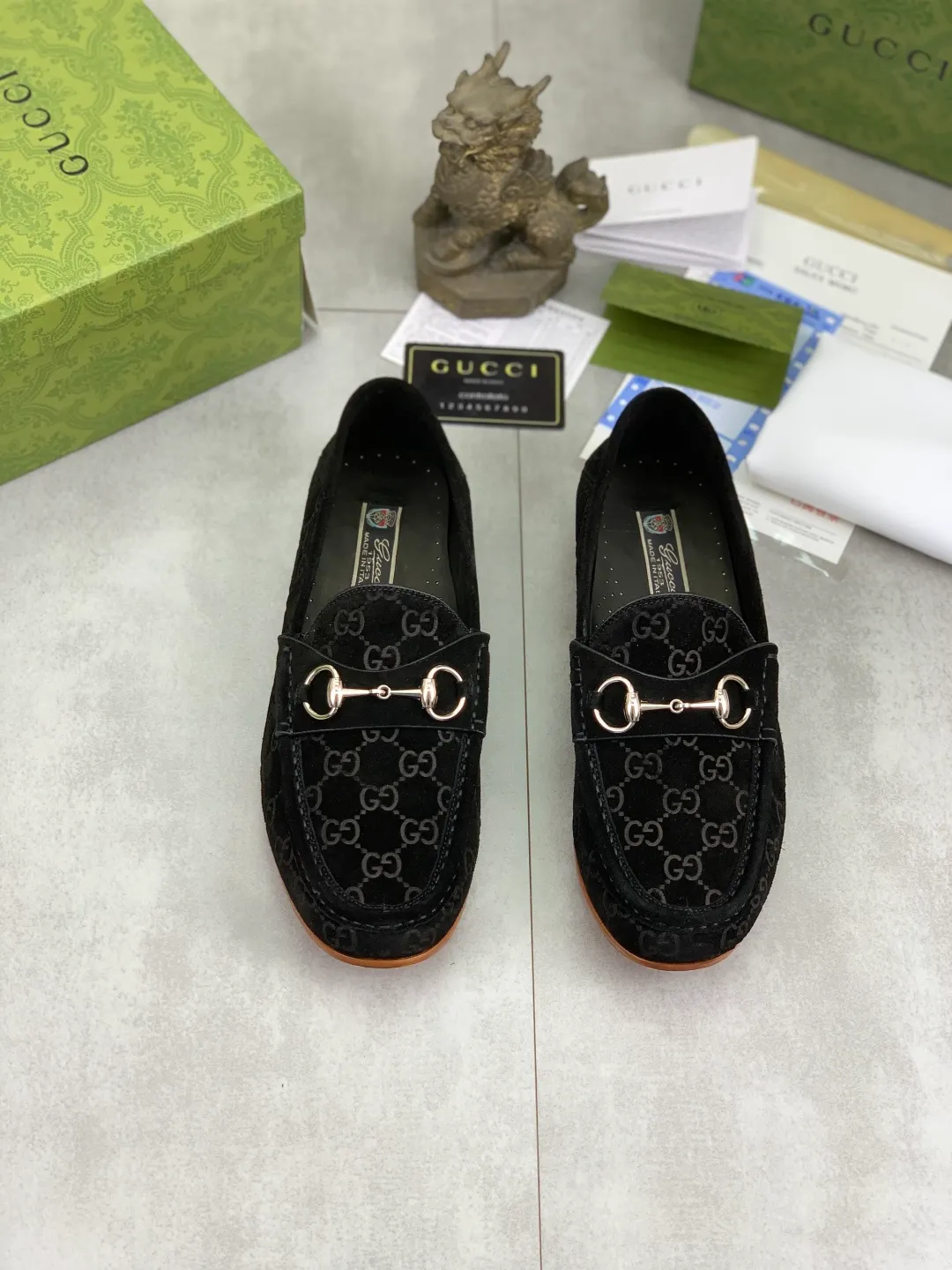 Men's men's shoes 💰P540 [New style] Water-dyed cowhide 💰💎💎💎 [Gucci] Gucci high-end men's formal business leather shoes, original order 1:1 authentic goods! Original imported high-end washed calfskin, original metal buckle, imported first-layer cowhide lining for feet, original outsole, men's shoe size: 38-44, multiple colors available